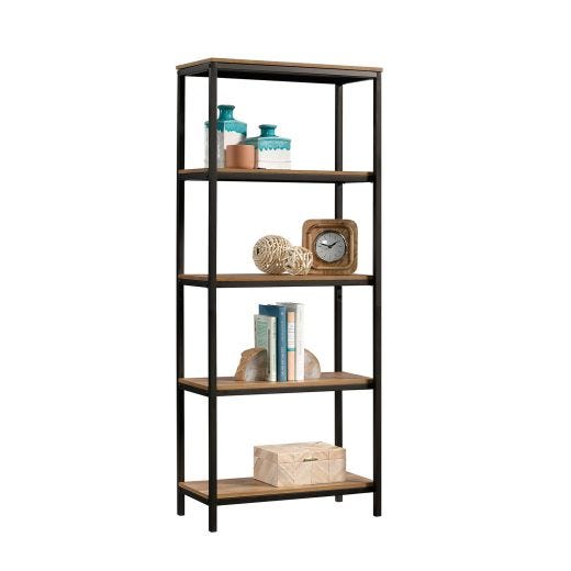 North Avenue Tall Bookcase Sindoori Mango