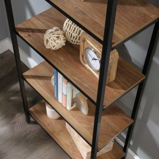 North Avenue Tall Bookcase Sindoori Mango