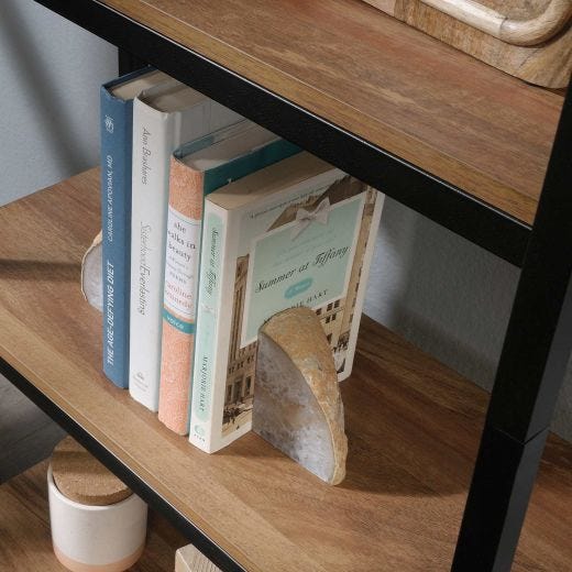 North Avenue Tall Bookcase Sindoori Mango