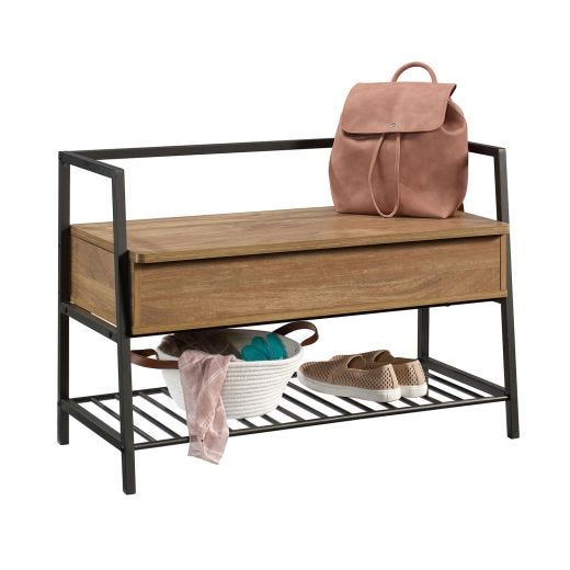 North Avenue Storage Bench Sindoori Mango