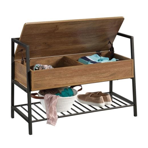 North Avenue Storage Bench Sindoori Mango