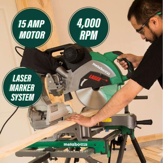 12" Sliding Dual Compound Miter Saw