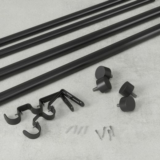 Cappa Double  Rod 120"-180"