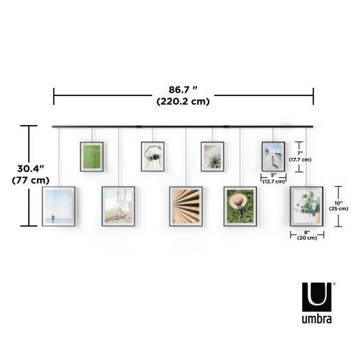 Exhibit Picture Frame 8 x 10" Set of 3