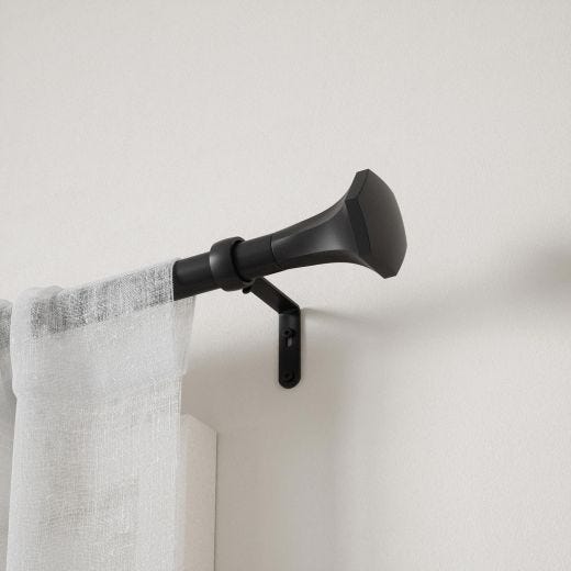 Sita 1" Rod 72"-144"-Matte Black