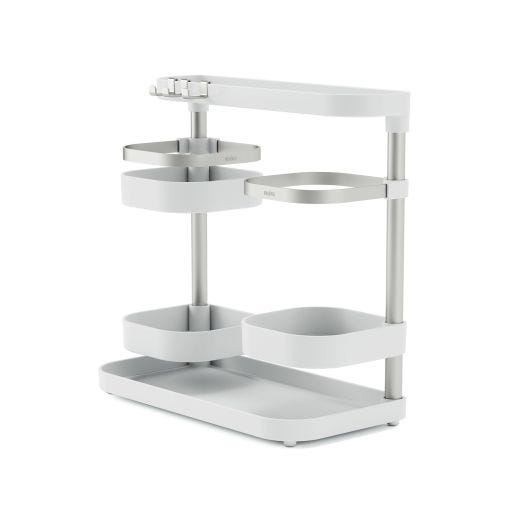 Holster Multi-Level Organizer-White/Nickel