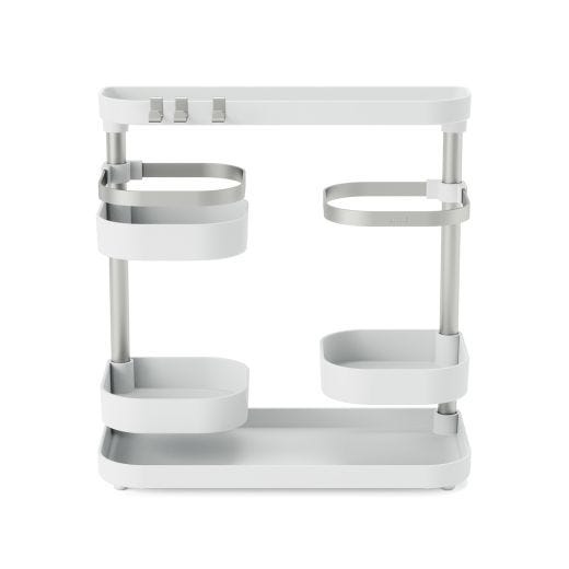 Holster Multi-Level Organizer-White/Nickel