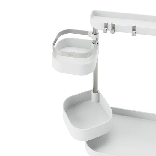 Holster Multi-Level Organizer-White/Nickel
