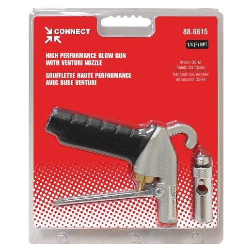 High Performance Blow Gun With Venturi Nozzle