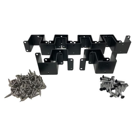 Impression Rail Express Drink Rail Clips-Black