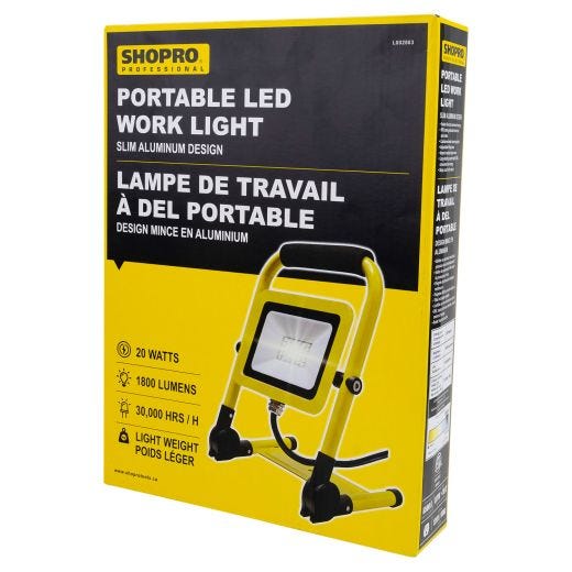 Portable 1800L Slim LED Worklight