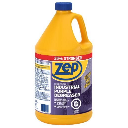 Industrial Purple Cleaner And Degreaser-128 oz