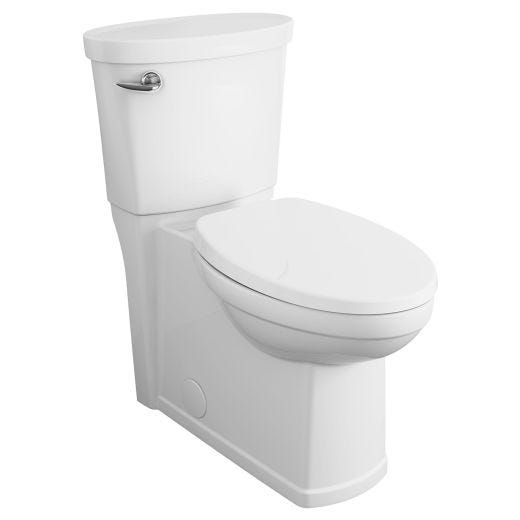 Décor White Right Height Elongated Concealed Toilet
