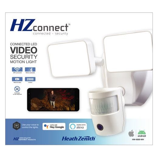 HZconnect Wi-Fi Video Connected Motion LED Security Light