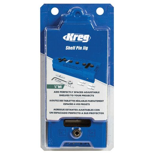 Shelf Pin Jig 1/4"