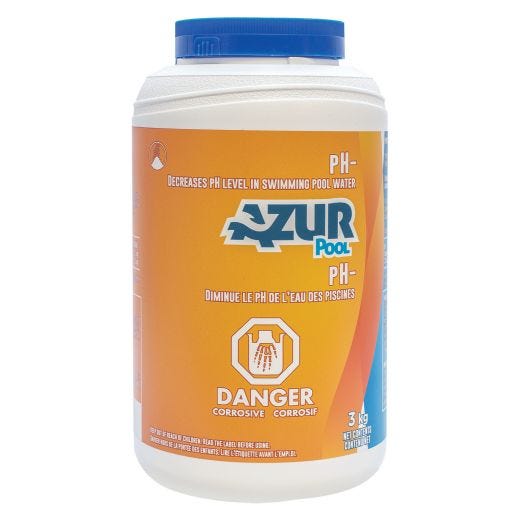 Pool PH- Level Decreaser
