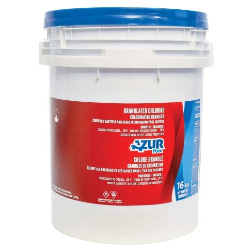 16 Kg Granulated Chlorine 65%