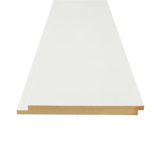 Planche à feuillure en panneau MDF apprêtée 1/2 po x 5 5/16 