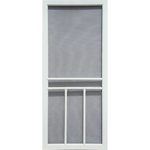 36" x 80" Vinyl Double T-Bar Screen Door