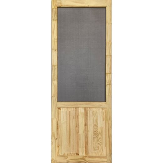 36" x 80" Wood Explorer Screen Door