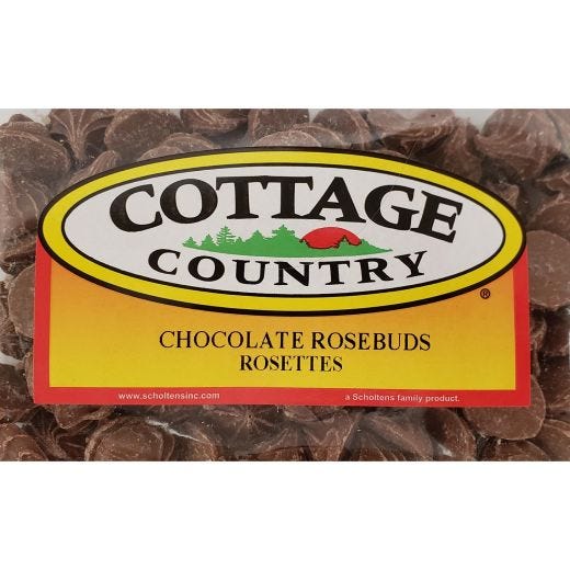 Rosettes de chocolat Cottage Country