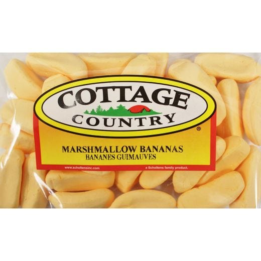 Bananes en guimauve Cottage Country