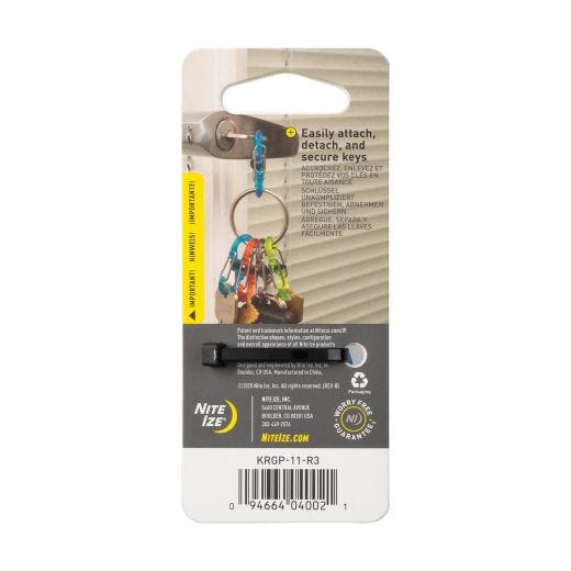 KeyRing Locker S-Biner Plastic