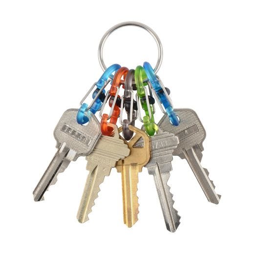 KeyRing Locker S-Biner Plastic