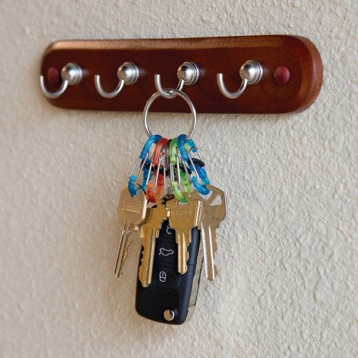 KeyRing Locker S-Biner Plastic