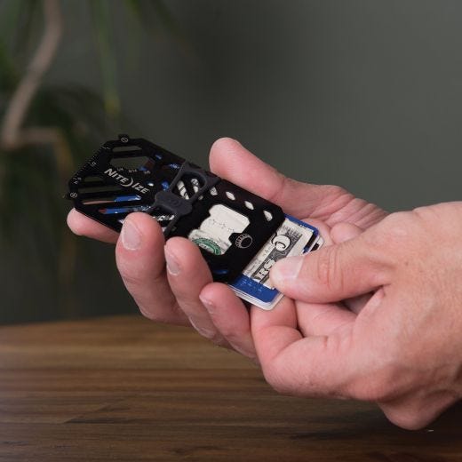 Financial Tool Multi Tool Wallet-Black