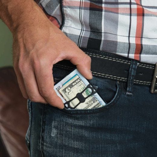 Financial Tool Multi Tool Wallet-Black