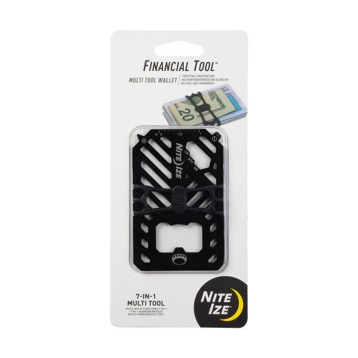 Financial Tool Multi Tool Wallet-Black