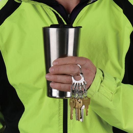 BigFoot Locker KeyRack-Stainless Steel