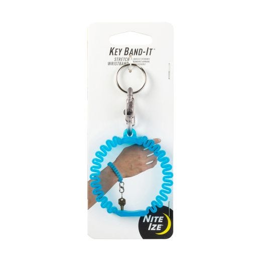 Key Band-It Stretch Wristband-Blue