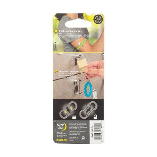 Key Band-It Stretch Wristband-Blue