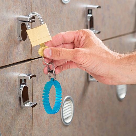 Key Band-It Stretch Wristband-Blue