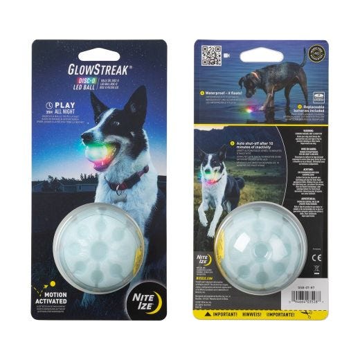 GlowStreak LED Ball Disc-O