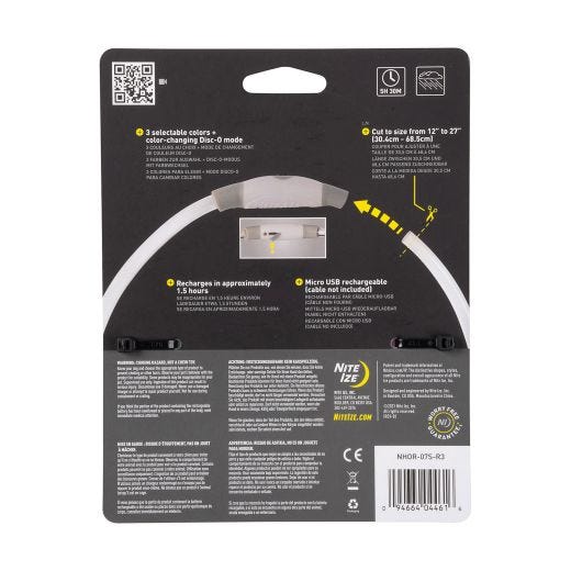 NiteHowl Rechargeable LED Safety Necklace Disc-O Select