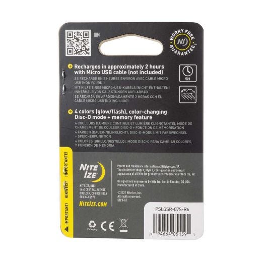 Spotlit Rechargeable Collar Light Disc-O Tech