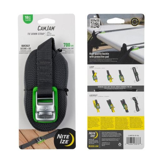 CamJam Tie Down Strap 18'