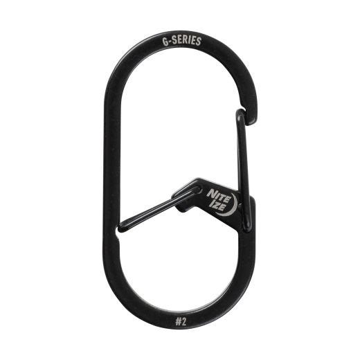 G-Series Dual Chamber Carabiner #2-Black