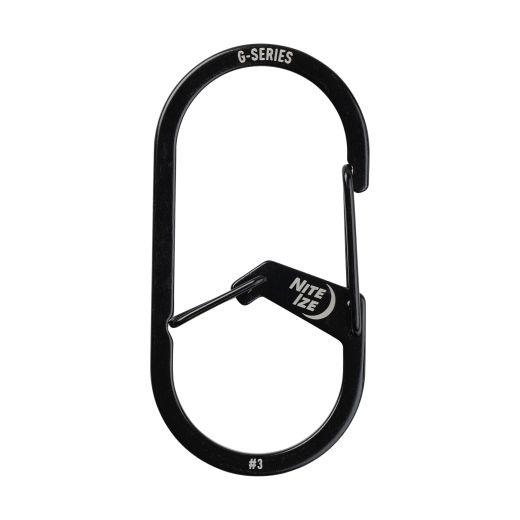 G-Series Dual Chamber Carabiner #3-Black