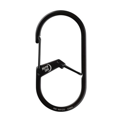 G-Series Dual Chamber Carabiner #4-Black