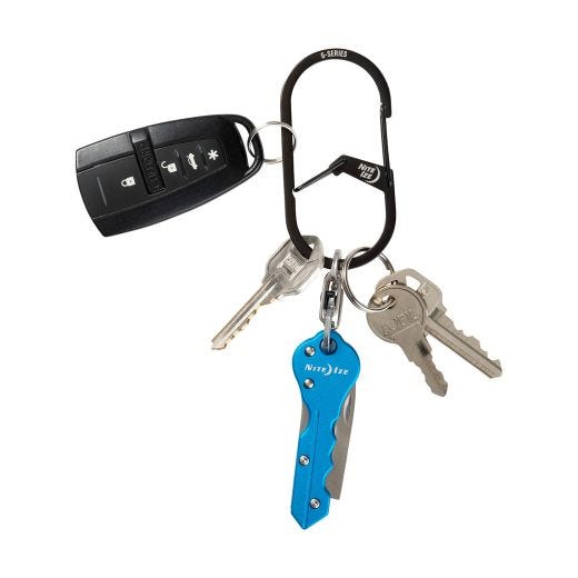 G-Series Dual Chamber Carabiner #4-Black