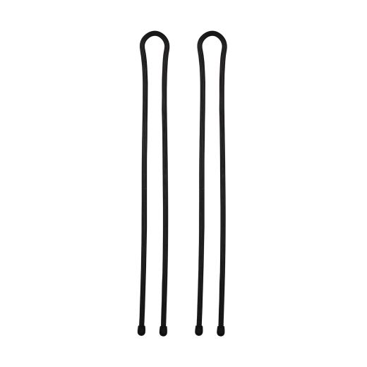 32" Black Gear Tie Reusable Rubber Twist Tie-2/Pack