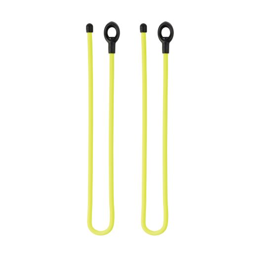 24" Neon Yellow Gear Tie Loopable Twist Tie-2/Pack