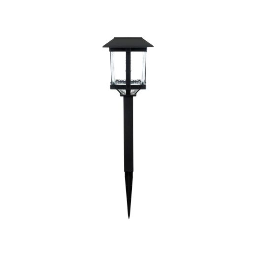 Solar Square Glass Stake Light