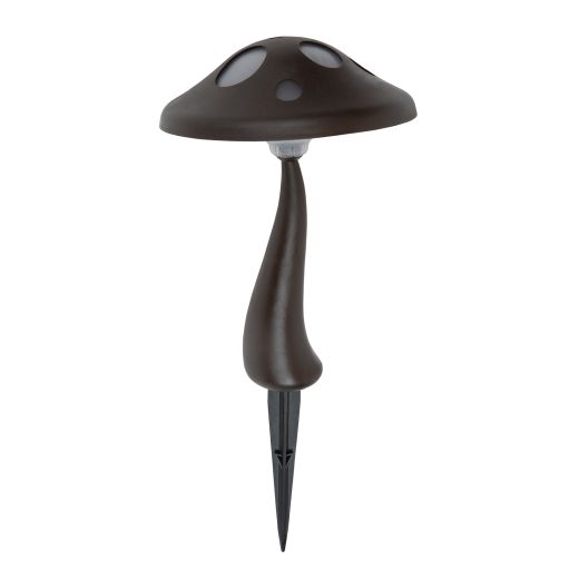Solar Mushroom Stake Light-2/Pack