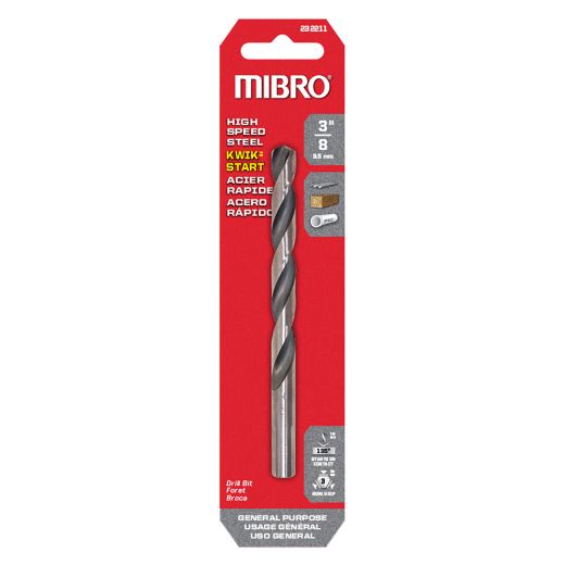 25/64" High Speed Steel Drill Bit