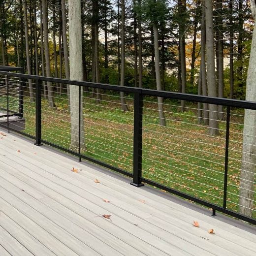 Vista Cable Rail 42" Mid Post